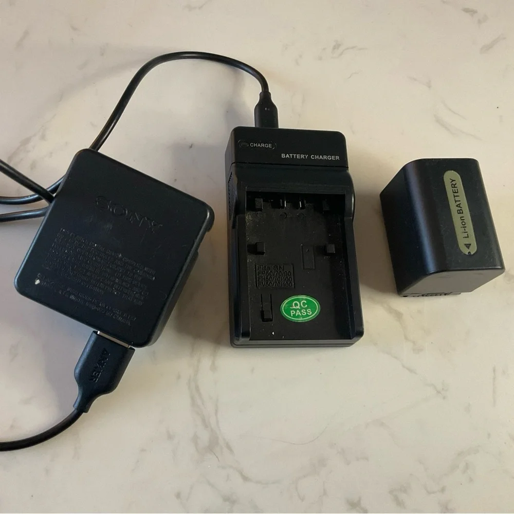 Black Li-ion Battery Charger